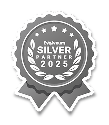 img adesivo de certificado de parceria silver evolveum