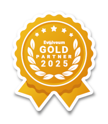 img adesivo de certificado de parceria silver evolveum